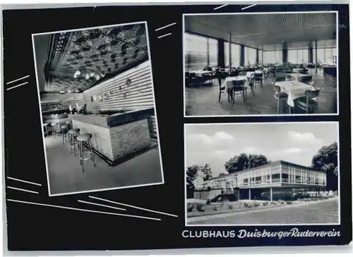 Wedau Duisburg Wedau Clubhaus Duisburger Ruderverein * / Duisburg /Duisburg Stadtkreis