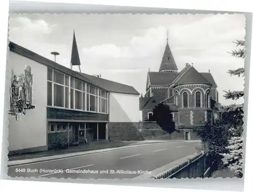 Buch Hunsrueck Gemeindehaus St. Nikolaus-Kirche *