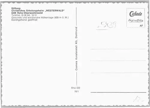 Rehe Erholungsheim Westerwald *