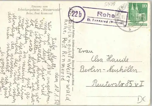 Rehe Erholungsheim Westerwald x