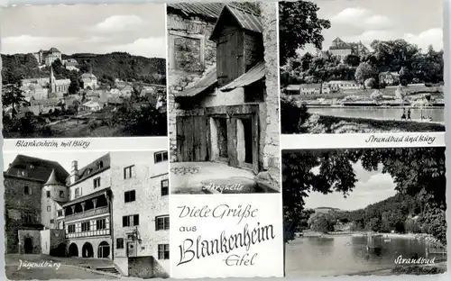 Blankenheim Ahr Burg Ahrquelle Jugendburg Strandbad x
