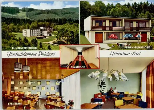 Hellenthal Eifel Blindenferienheim Rheinland Bungalows x