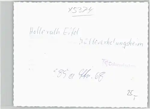 Hollerath Muettererholungsheim *