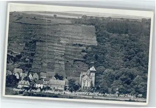 Gondorf Mosel Gondorf Niederburg  * / Kobern-Gondorf /Mayen-Koblenz LKR