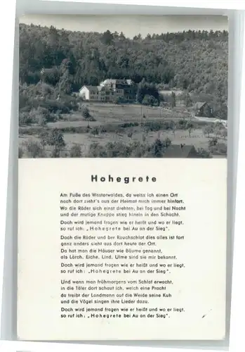 Wickhausen Hohegrete Gedicht x