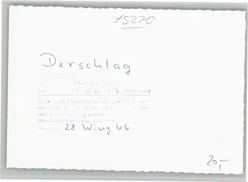 Derschlag  *
