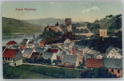 Niederheimbach Bingen Schloss Heimburg x