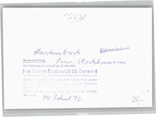 Mueschenbach Pension Stockhausen *
