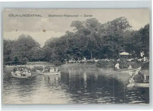 Lindenthal Koeln Lindenthal Stadtwald Restaurant Garten x / Koeln /Koeln Stadtkreis