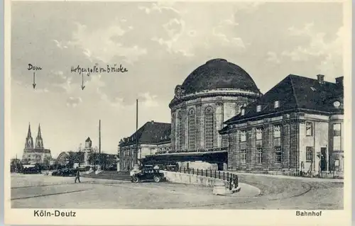 Deutz Koeln Bahnhof * / Koeln /Koeln Stadtkreis