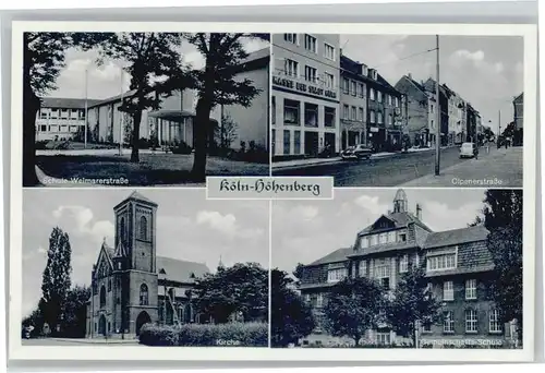 Hoehenberg Koeln Schule Weimarerstrasse Olpenerstrasse  *