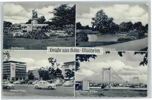 Muelheim Koeln Wiener Platz Stadtpark *