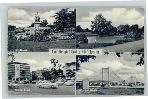 Muelheim Koeln Wiener Platz Stadtpark *