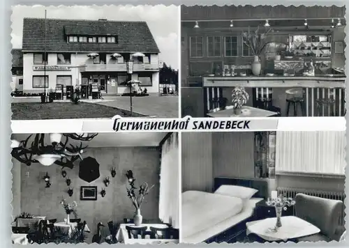 Sandebeck Gasthof Pension Germanenhof *