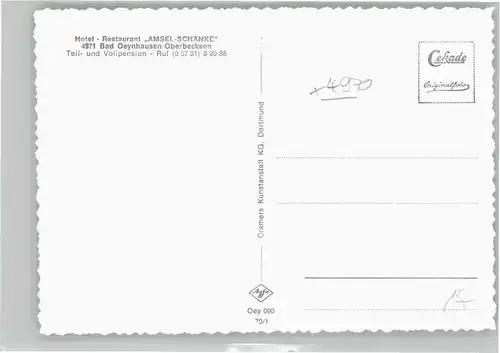 Oberbecksen Hotel Restaurant Amsel-Schaenke *