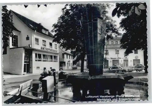 Hausberge Marktplatz *