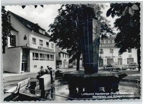 Hausberge Marktplatz *