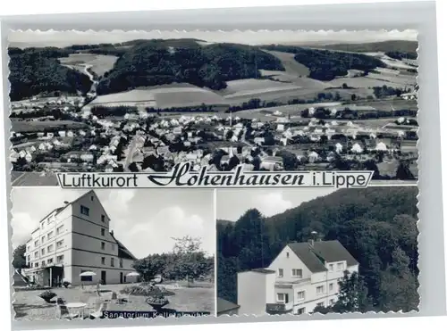 Hohenhausen Lippe Sanatorium Kalletalmuehle *