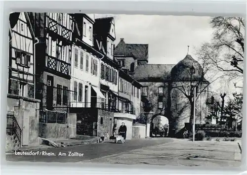 Leutesdorf Rhein Zolltor x