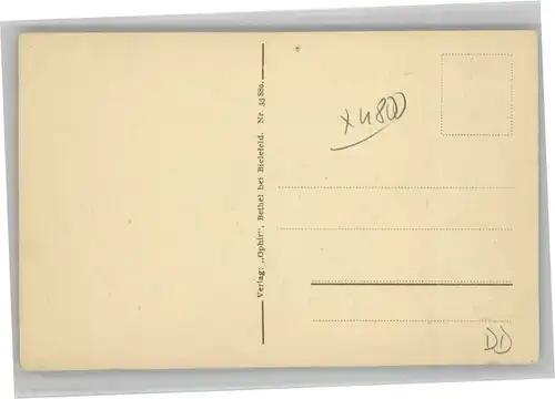 Gadderbaum Diakonissenanstalt Sarepta Schwestern Erholungsheim Salem *