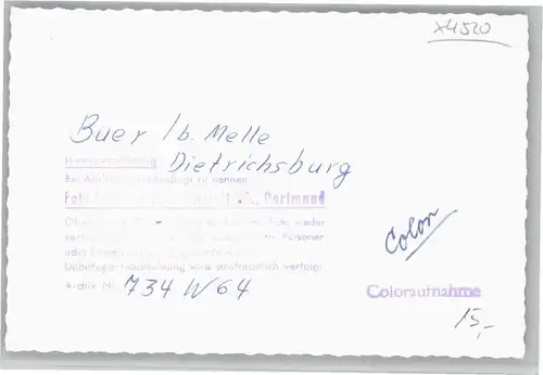 Buer Wiehengebirge Dietrichsburg *