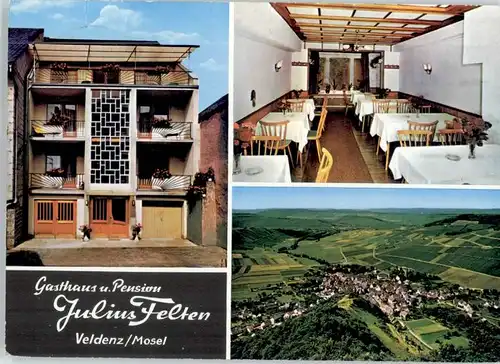 Veldenz Veldenz Gasthaus Pension Julius Felten x / Veldenz /Bernkastel-Wittlich LKR