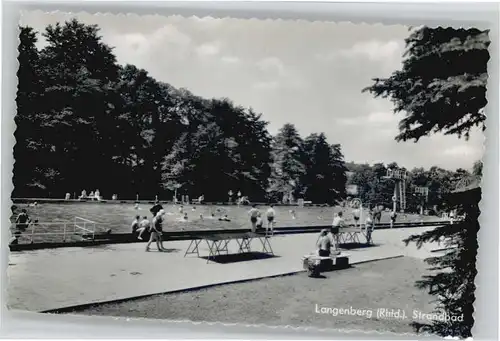 Langenberg Rheinland Strandbad *