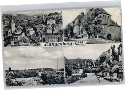 Langenberg Rheinland Buergerhaus Bismarckturm *