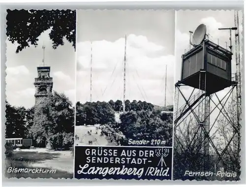Langenberg Rheinland Bismarckturm Sender *