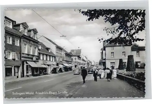 Wald Solingen Friedrich-Ebert-Strasse *