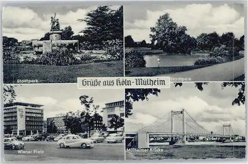 Muelheim Koeln Wiener Platz Stadtpark *