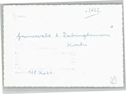 we87608 Dabringhausen Grunewald Dabringhausen  * Kategorie. Wermelskirchen Alte Ansichtskarten