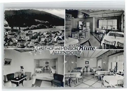 Allendorf Sauerland Gasthof Pension Klute *