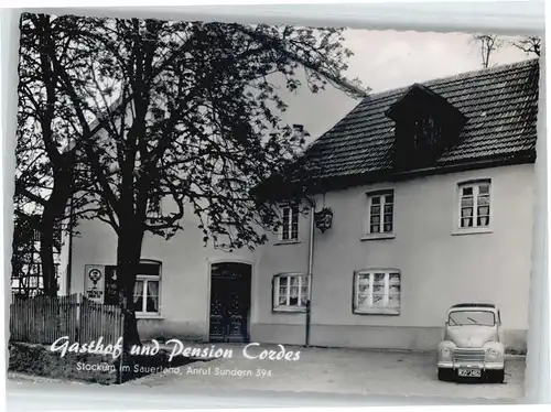 Stockum Sauerland Pension Cordes *