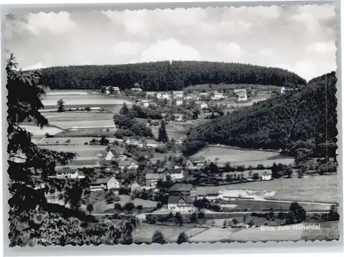 Schwarzenau Eder Huettental *