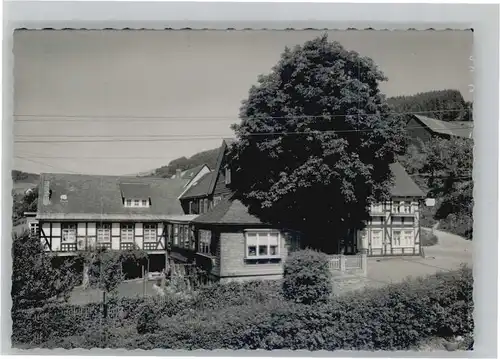 Schwarzenau Eder Gasthaus Roeser *