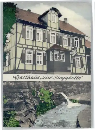 Grossenbach Wittgenstein Gasthaus zur Siegquelle *
