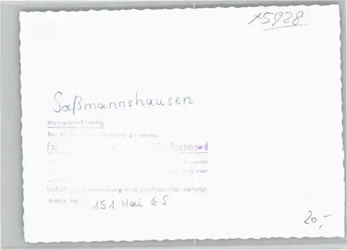 Sassmannshausen  *