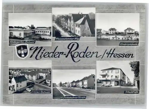 Nieder-Roden Kindergarten Rollwald Dudenhofener Strasse Schulstrasse  *