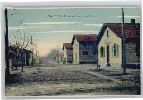 Griesheim Interieur du Camp *