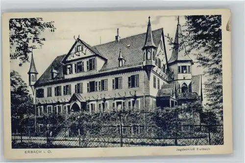 Erbach Odenwald Jagdschloss Eulbach *