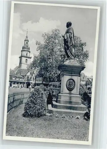 Erbach Odenwald Marktplatz Denkmal Graf Franz zu Erbach-Erbach *