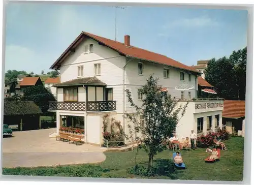 Langenbrombach Gasthaus Pension Cafe zur Muehle x