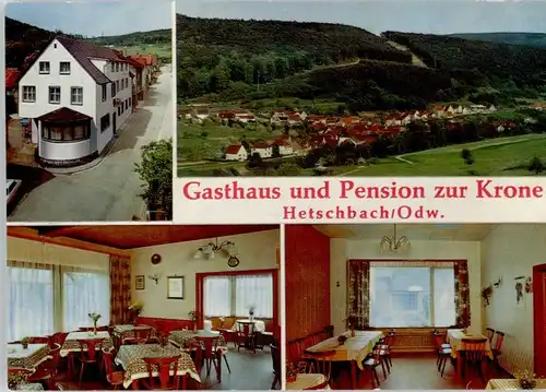 Hetschbach Odenwald Gasthaus Pension zur Krone *