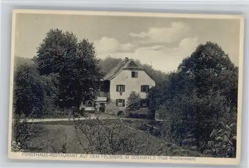 Felsberg Odenwald Forsthaus Restaurant *