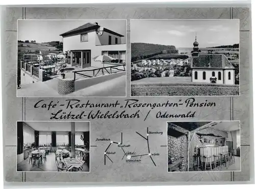 Luetzel-Wiebelsbach Cafe Restaurant Rosengarten Pension *