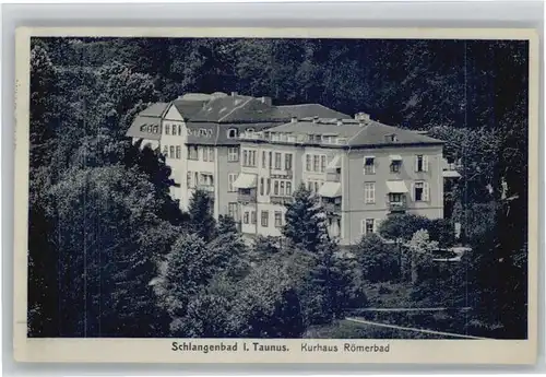 Schlangenbad Taunus Kurhaus Roemerbad x