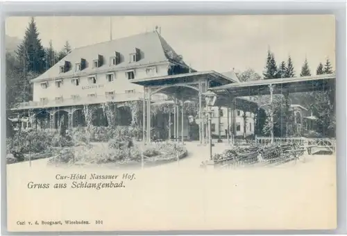 Schlangenbad Taunus Hotel Nassauer Hof *
