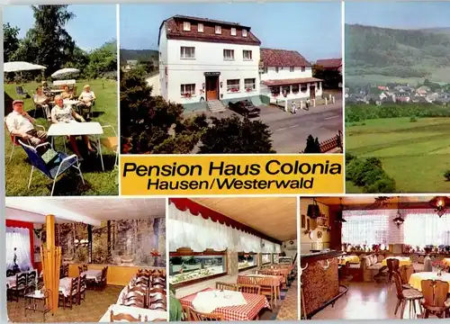 Hausen Westerwald Gasthaus Pension Haus Colonia *