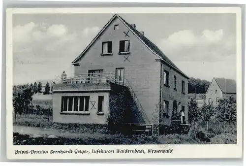 Waldernbach Waldernbach Pension Bernhardt Geiger x / Mengerskirchen /Limburg-Weilburg LKR